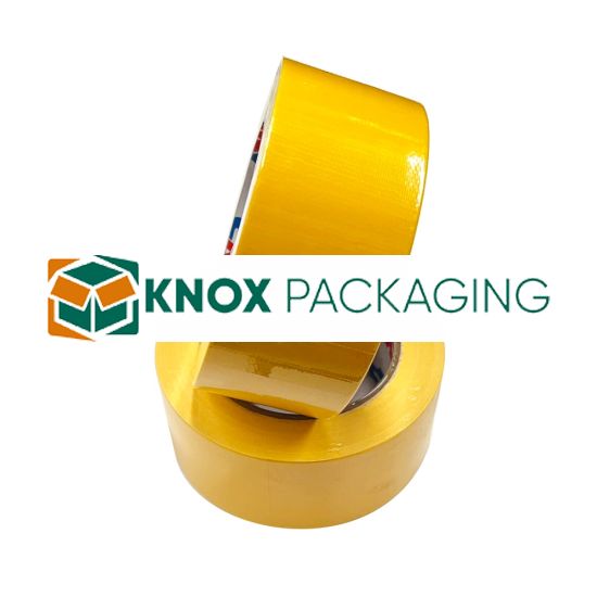 24 rolls Yellow Cloth Tape 48mm x 25m