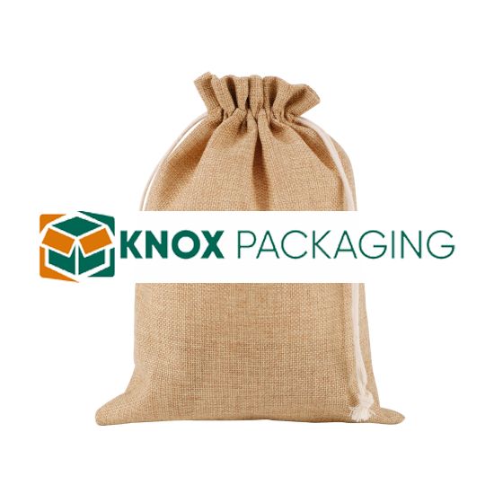 50pcs Gunny Sack String Bags Drawstring 120mm x 180mm