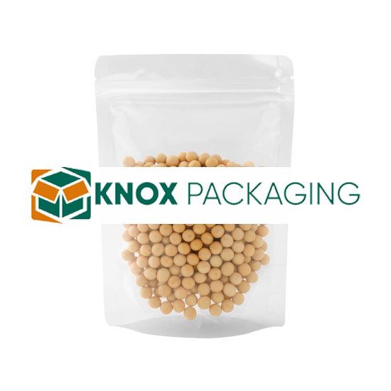 500x Clear Stand Up Pouches Zipper Bag 120x170mm 130um