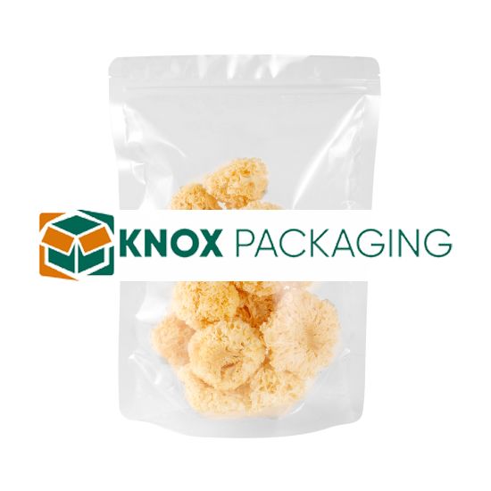 300x Clear Stand Up Pouches Zipper Bag 200x280mm 130um