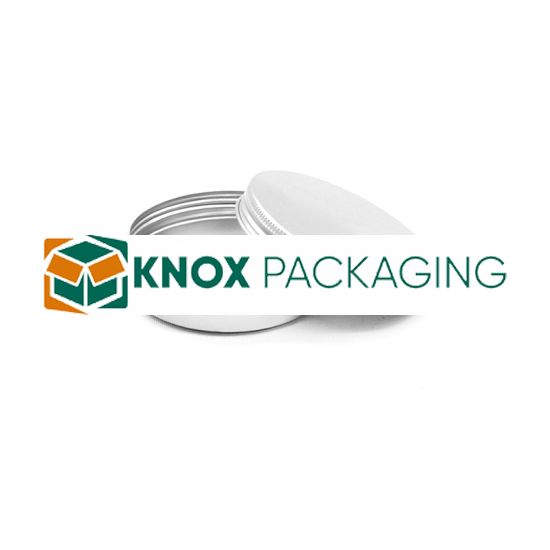 100ML Aluminium Tin Jar Base & Lid Screw Cap 100 per carton