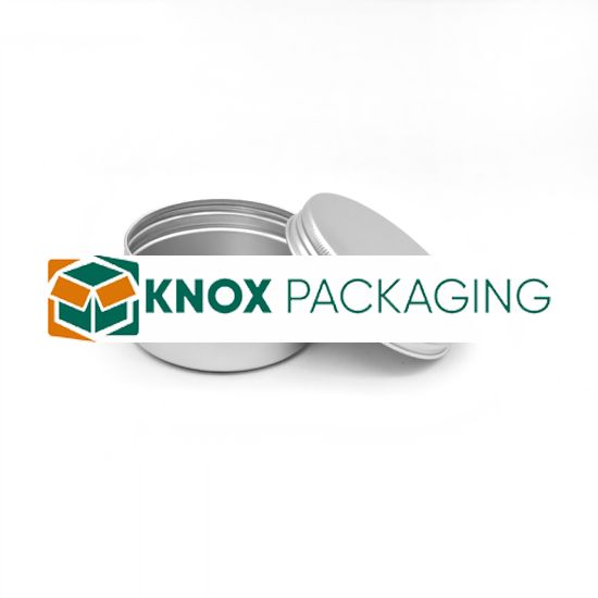 80ML Aluminium Tin Jar Base & Lid Screw Cap 100 per carton