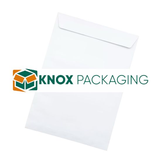 250pcs White Peel n Seal Envelopes 380x255mm 100GSM