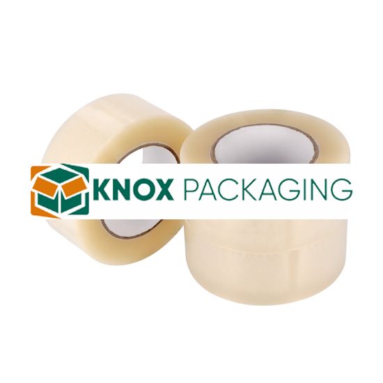 36 Rolls Silent Clear Packaging Tape 48mm x 150m