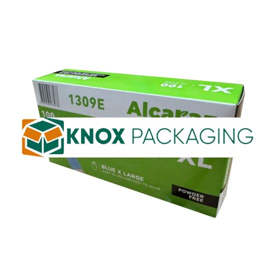 Vinyl Gloves Powder Free Blue XLarge Carton of 1000