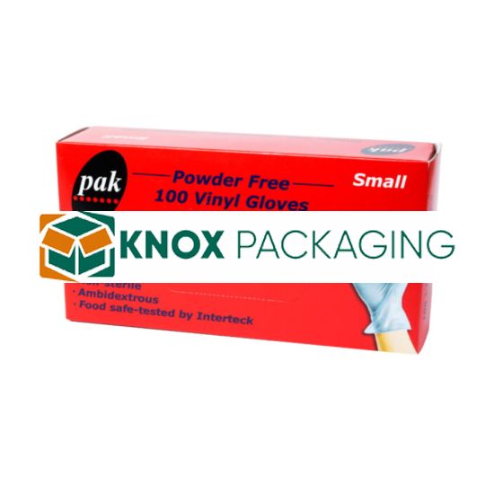 Vinyl Gloves Powder Free Blue Small Carton of 1000