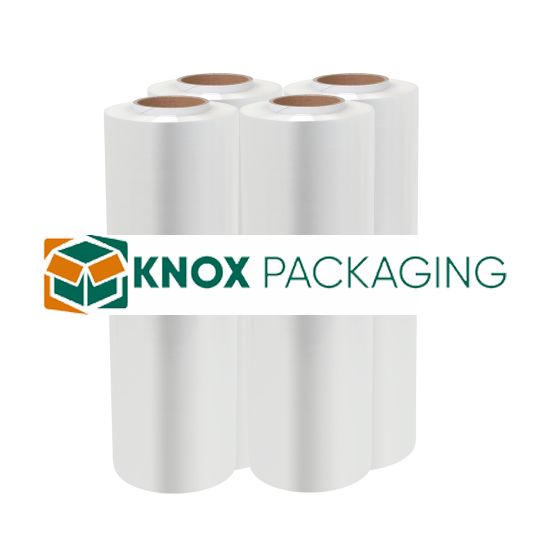 4 Rolls Cling Wrap 450mm x 1300M Clear BPA Free Food Grade