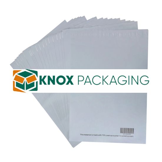 75% Post-Consumer Recycled Courier Bag Poly Mailer 310x405mm (500/Carton)