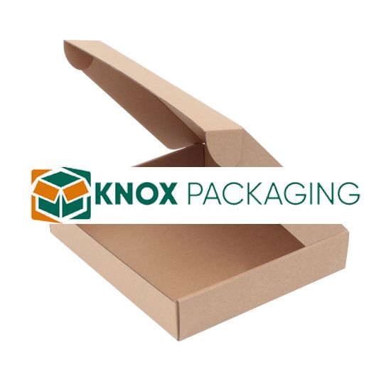 50pcs 330 x 280 x 60mm Kraft Diecut Mailing Box Heavy Duty