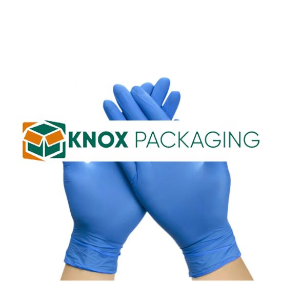 Blue Nitrile Powder Free Examination Nitrile Disposable Gloves-MEDIUM 1000/ctn