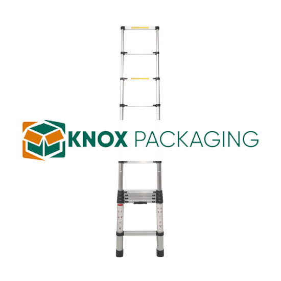 3.2m Telescopic ALUMINIUM Extension Ladder Capacity 150KG