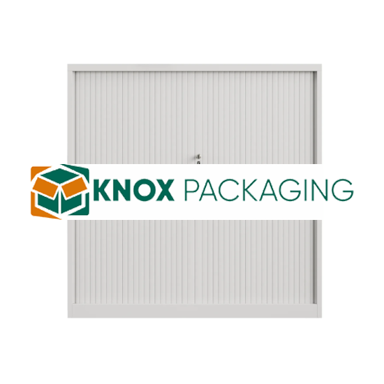 Steel Tambour Storage Box White Cupboard 1200x1200x473mm