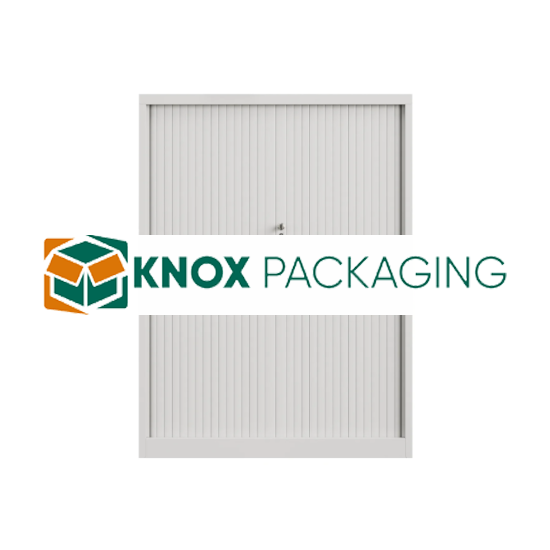 Steel Tambour Storage Box White Cupboard 1200x900x473mm