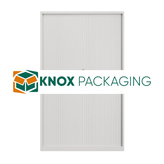 Steel Tambour Storage Box White Cupboard 2000x1200x473mm