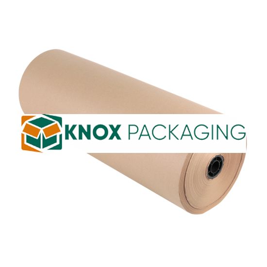 Post-consumer Recycled Brown Kraft Paper Roll 80GSM 600mm x 235m