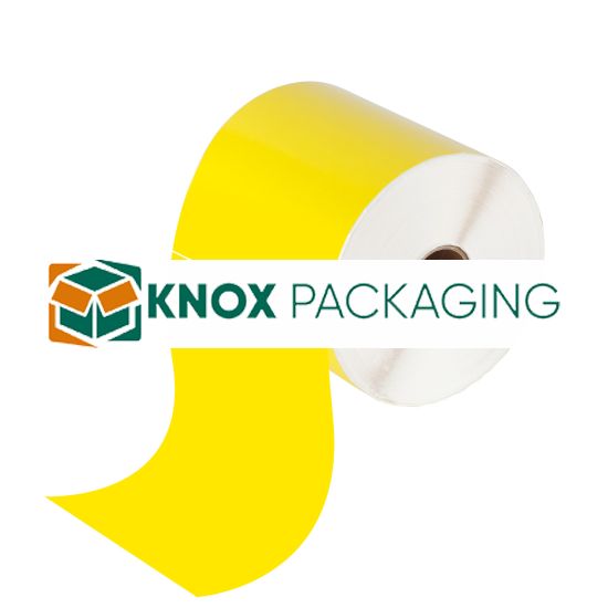 12Rolls Yellow Direct Thermal Address Label 100mm x 150mm 4200Labels