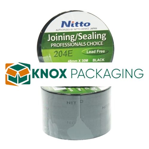 64 rolls NITTO Joining Sealing Tape 48mm x 30m x 0.13mm Black