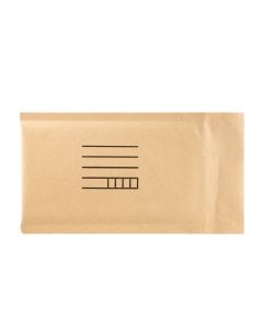 500pcs 100x180mm Bubble Padded Mailer 75% Post-consumer recycled kraft envelope