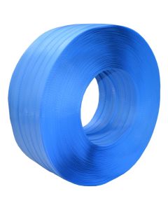 12mm x 1000m Plastic Hand Strap Blue Polypropylene Strapping
