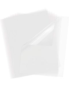 50pcs A4 Transparent Sticker Labels Self Adhesive