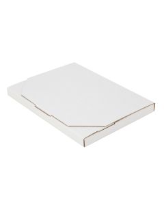 200pcs 220 x 160 x 16mm Diecut Flat Mailing Box White