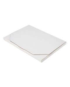 100pcs 310 x 220 x 16mm Diecut Flat Mailing Box White