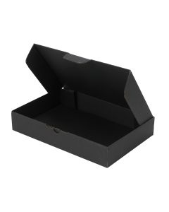100pcs 220 x 145 x 35mm Full Black Diecut Mailing box