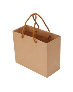250pcs Kraft Paper Shopping Carry Bag 220×180 + 100mm