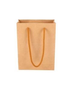 400pcs Kraft Paper Shopping Carry Bag 150×200 + 60mm