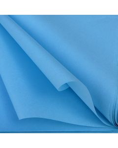 480 Sheets Acid Free Tissue Paper 500x750mm 17gsm Arctic Blue