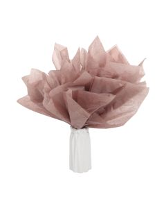 480 Sheets Acid Free Tissue Paper 500x750mm 17gsm Chocolate Brown
