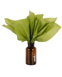 500 Sheets Acid Free Tissue Paper 500x750mm 17gsm Moss Green