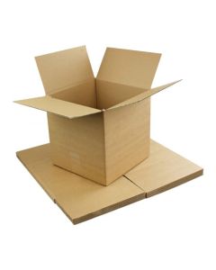 25pcs Regular Slotted 200 x 200 x 200mm Mailing Box Brown