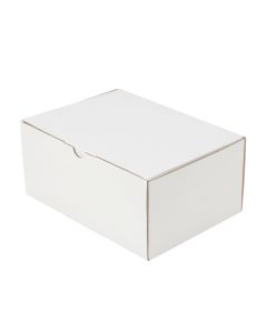 100pcs 220 x 160 x 100mm Diecut Mailing Box White