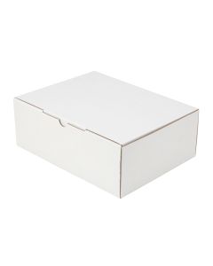 100pcs 250 x 190 x 90mm Diecut Mailing Box White