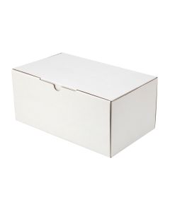 100pcs Diecut 270 x 160 x 120mm Mailing Box White
