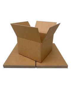 20pcs Heavy Duty 265 x 265 x 180mm Brown Double Wall Mailing Box