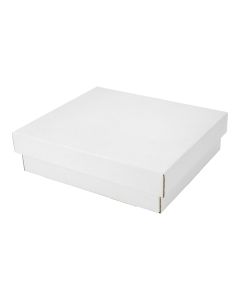 50 Sets 245 x 215 x 65mm White Gift Box
