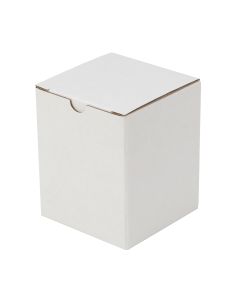 100pcs 80 x 80 x 100mm Candle Mailing Box White