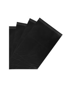 500pcs BLACK 350mm x 480mm Poly Mailing Bag Courier Satchel