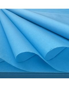 480 Sheets Acid Free Tissue Paper 500x750mm 17gsm Turquoise Blue