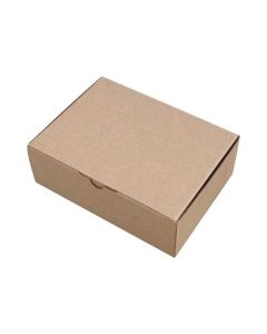 100pcs 220 x 160 x 100mm Diecut Mailing Box Brown Heavy Duty