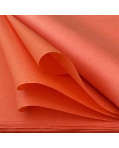 480 Sheets Acid Free Tissue Paper 500x750mm 17gsm Burnt Orange
