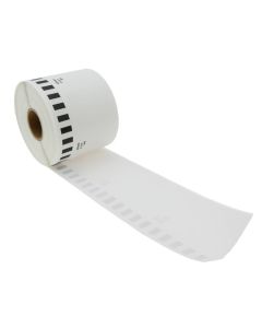 10 Refill Rolls DK22205 Brother Compatible Continuous Labels 62mmx30.48m