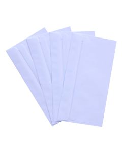 1000pcs DLX White Plainface Self Seal Envelopes 120x235mm 90GSM
