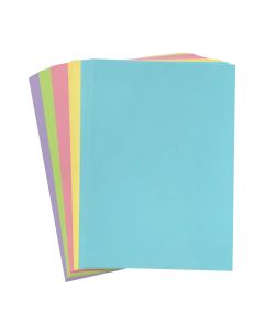 A4 Office Paper 80GSM 100 Sheets Pastel Assorted