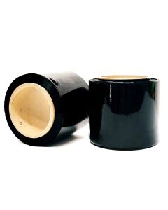 20Rolls Bundling Film 100mm x 300m 20um Black 0.65kg/roll