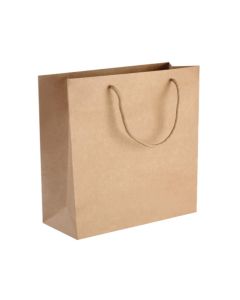 100pcs Kraft Paper Shopping Carry Bag 360×320 +150mm