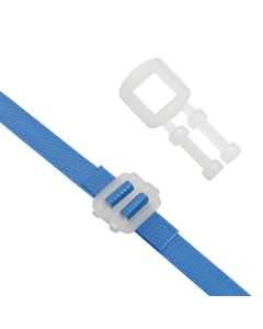 1000pcs 12mm Plastic Duct Buckle