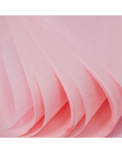 500 Sheets Acid Free Tissue Paper 500x750mm 17gsm Pale Pink